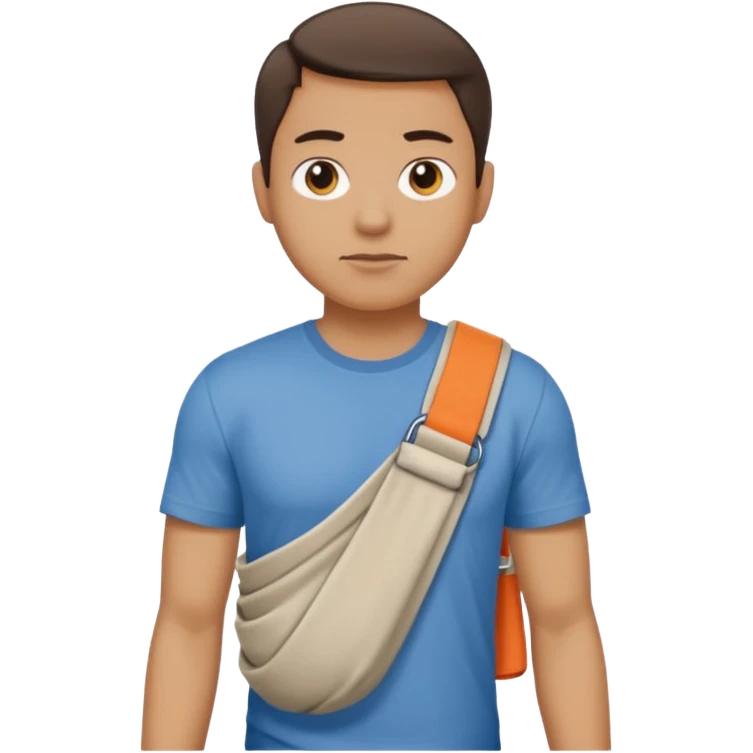 I want an emoji of someone with their right arm in a sling emoji