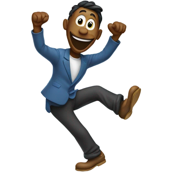 Goofy dancing  emoji