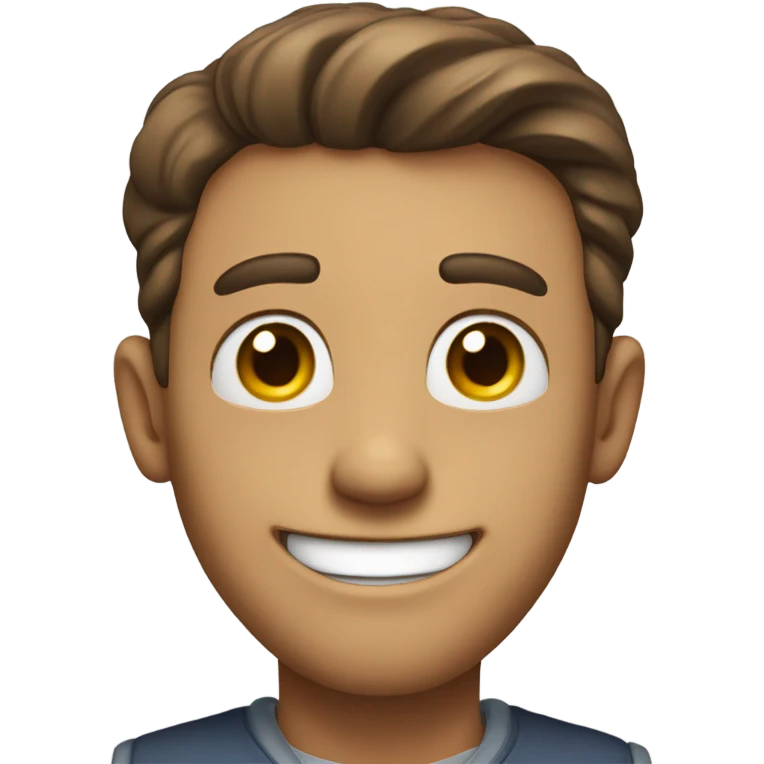 a very happy man emoji