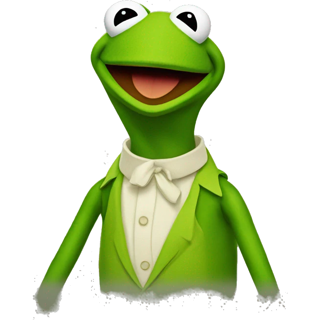 Kermit the frog emoji