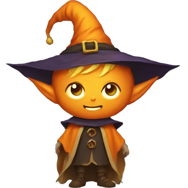pumkin elf wizard emoji
