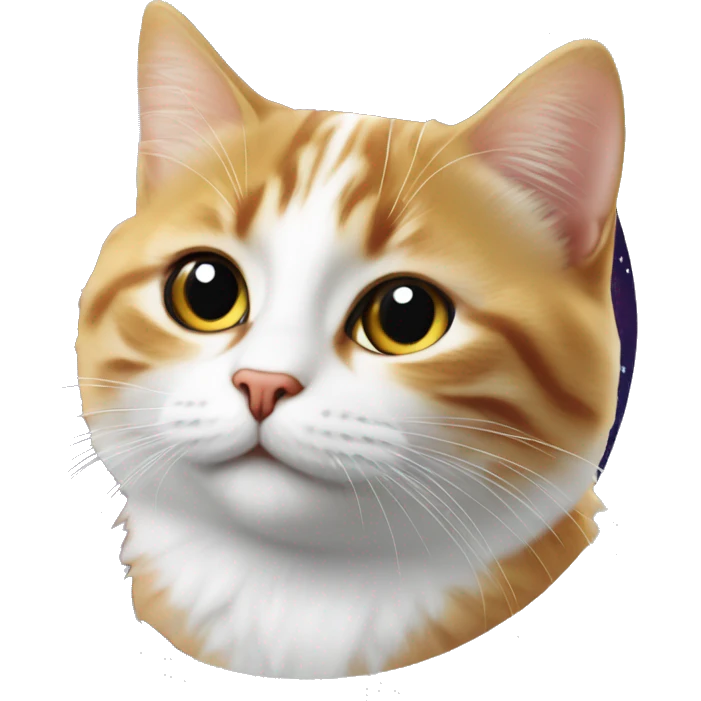 Un chat dans l’espace  emoji