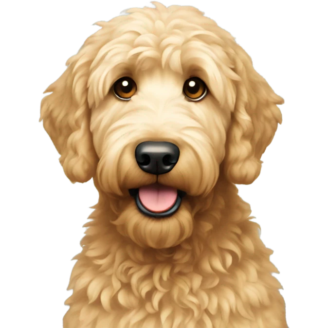 Golden doodle emoji