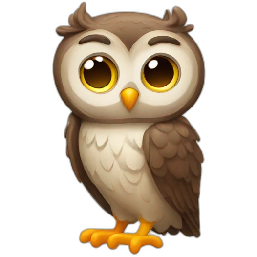 sleep owl emoji