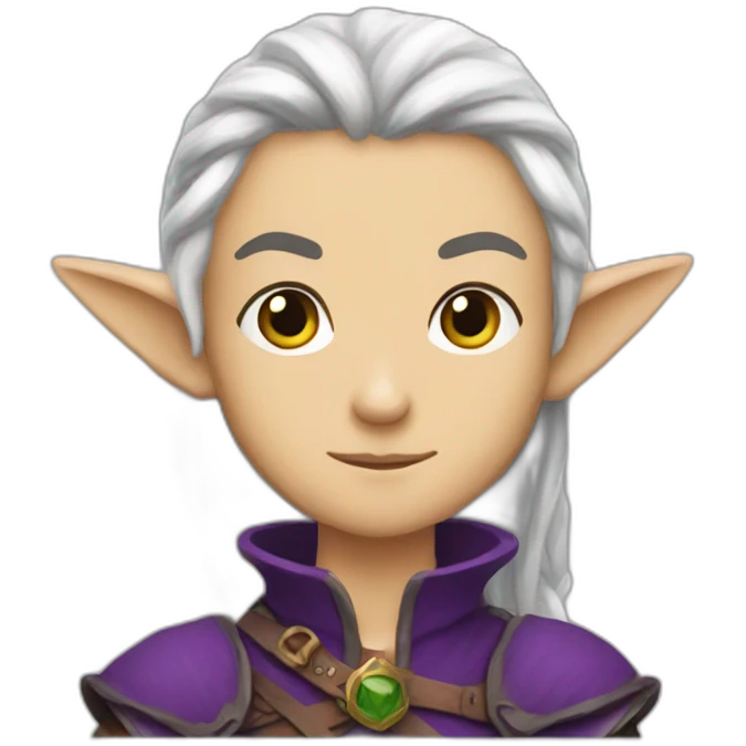 dungeons and dragons elf emoji
