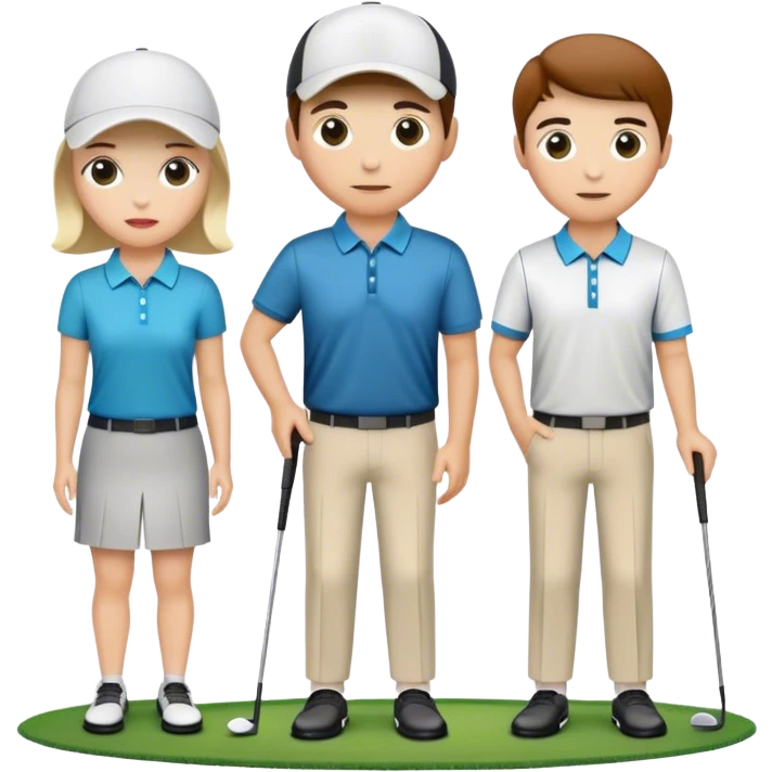 Golf players emoji
