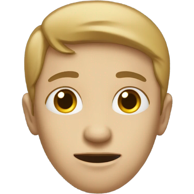Blank stare emoji