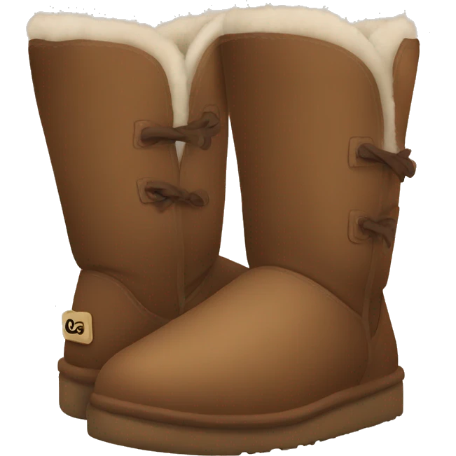 Brown uggs emoji