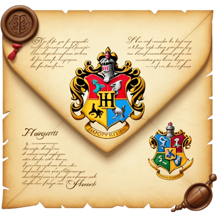 Harry Potter Hogwarts Letter emoji