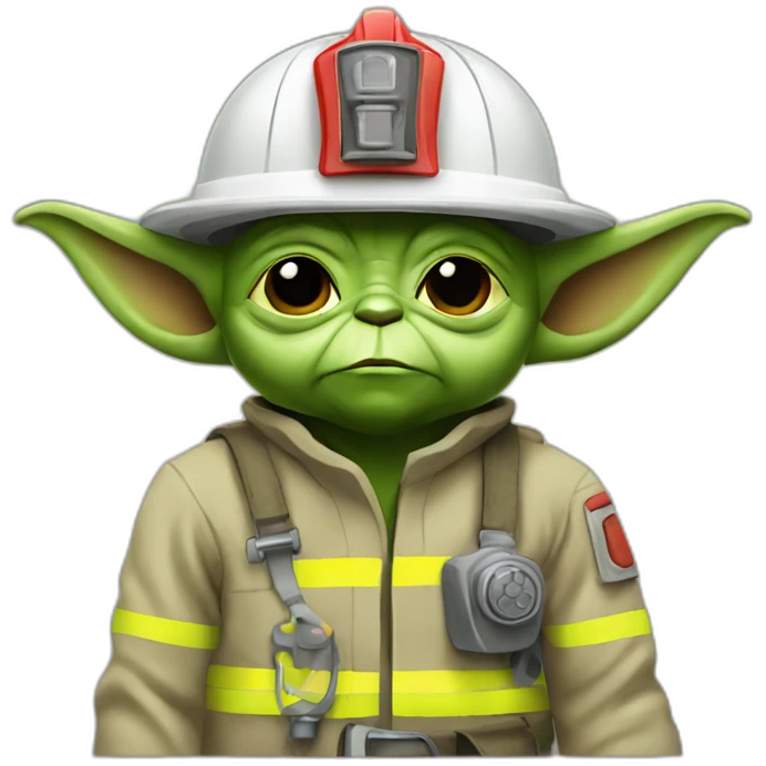 yoda-firefighter-colorful emoji