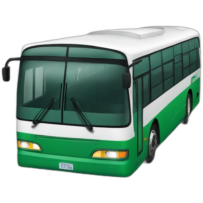 green-modern-bus emoji