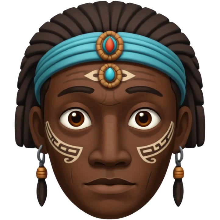 man primitive maya emoji