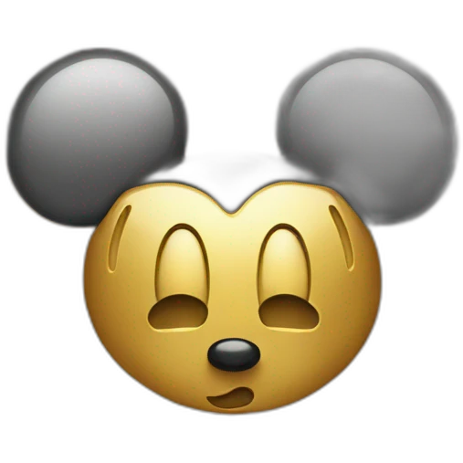 golden-mickey-mouse emoji