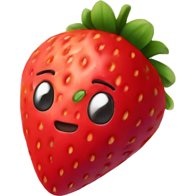 Strawberry emoji