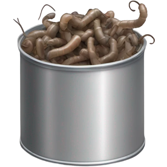 Can of worms emoji