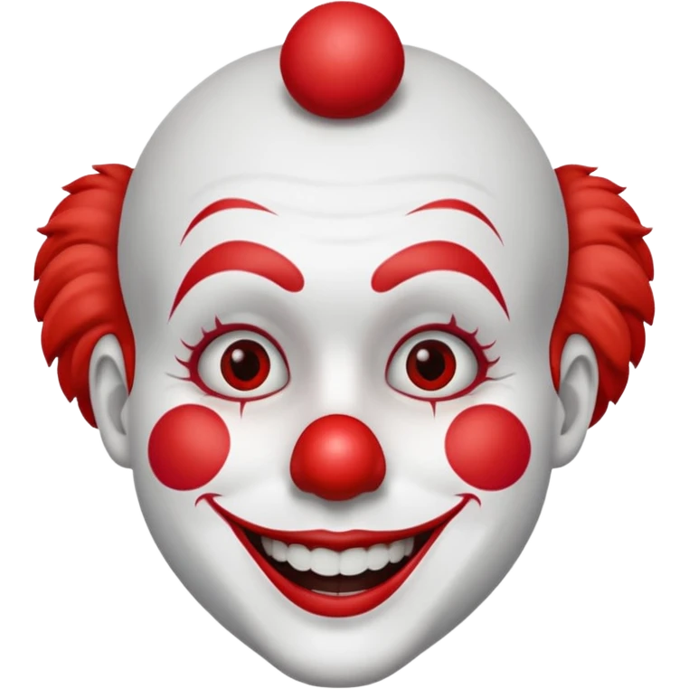 red clown emoji