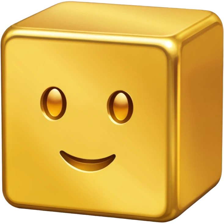 Gold block emoji