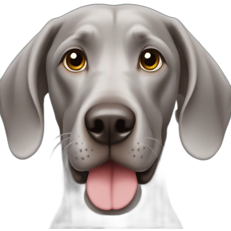 Weimaraner emoji
