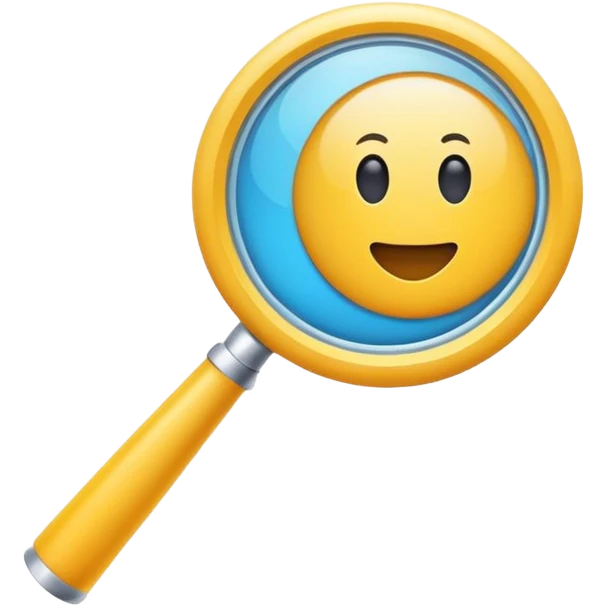 web search icon, search engine homepage with a search box, playful and modern, no text emoji