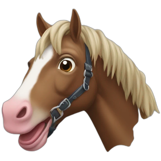 Bite wur un cheval emoji