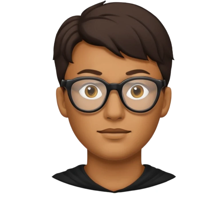 masked man with glasses emoji