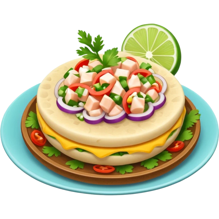 AREPA DE CEVICHE emoji