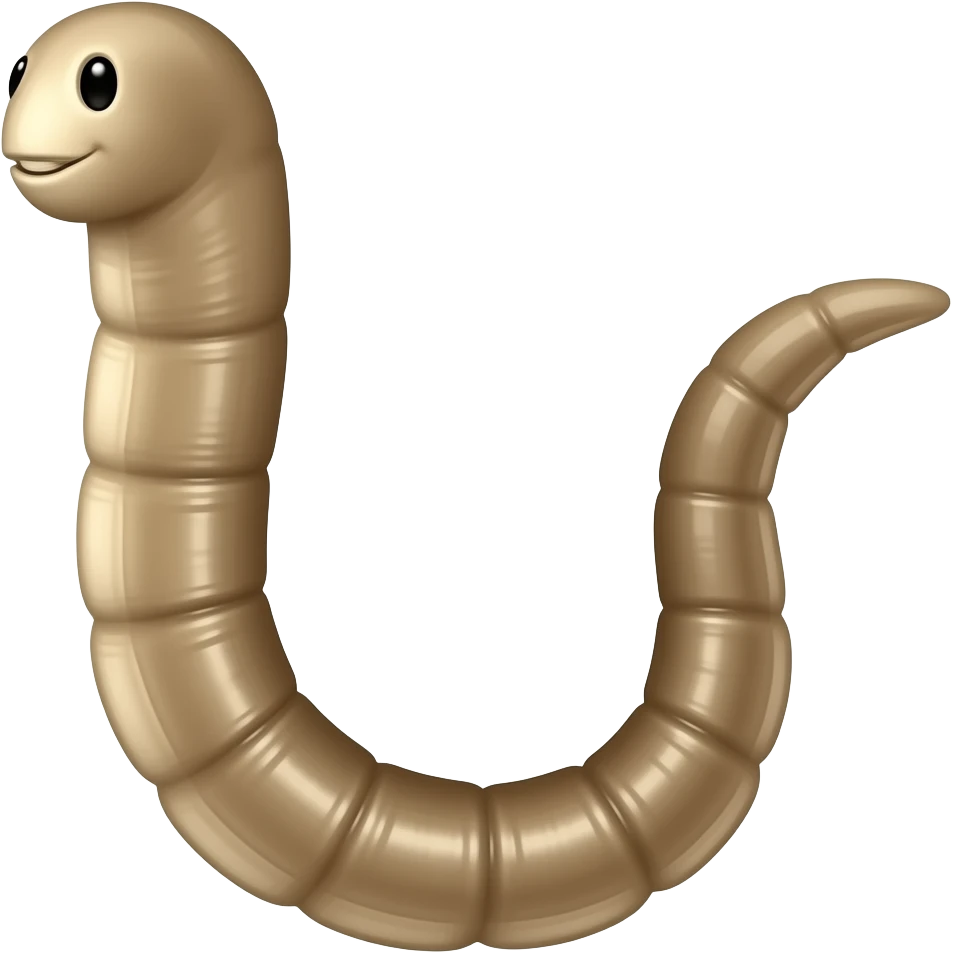 Marine Worm emoji