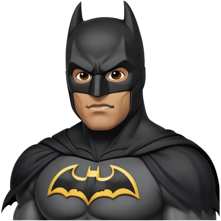 Bat man emoji