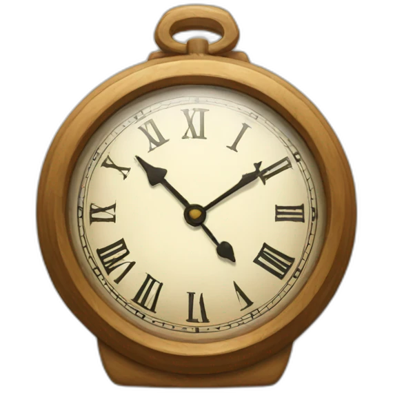 time of clock emoji