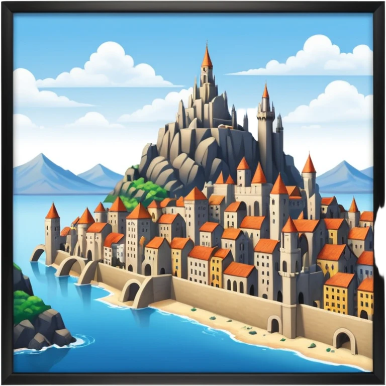 Waterdeep skyline emoji