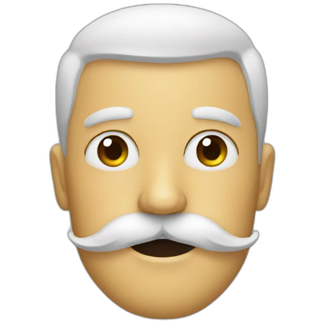 Moustache emoji