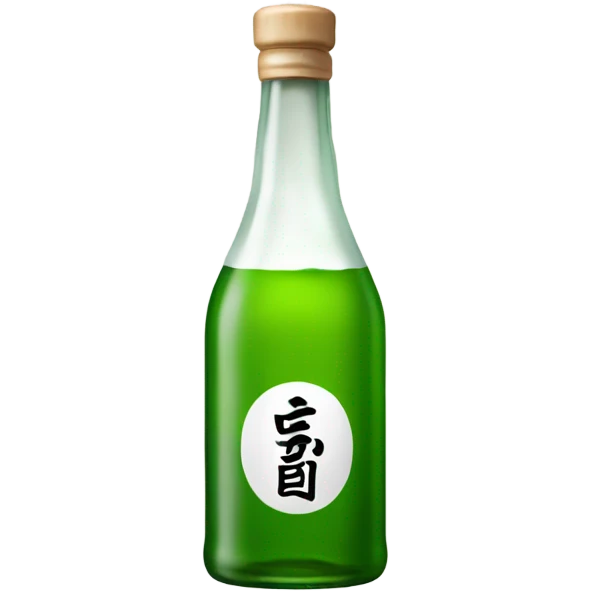 Soju bottle emoji