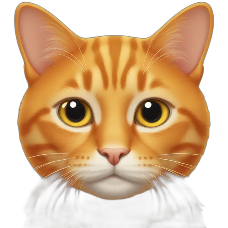 orange cat emoji