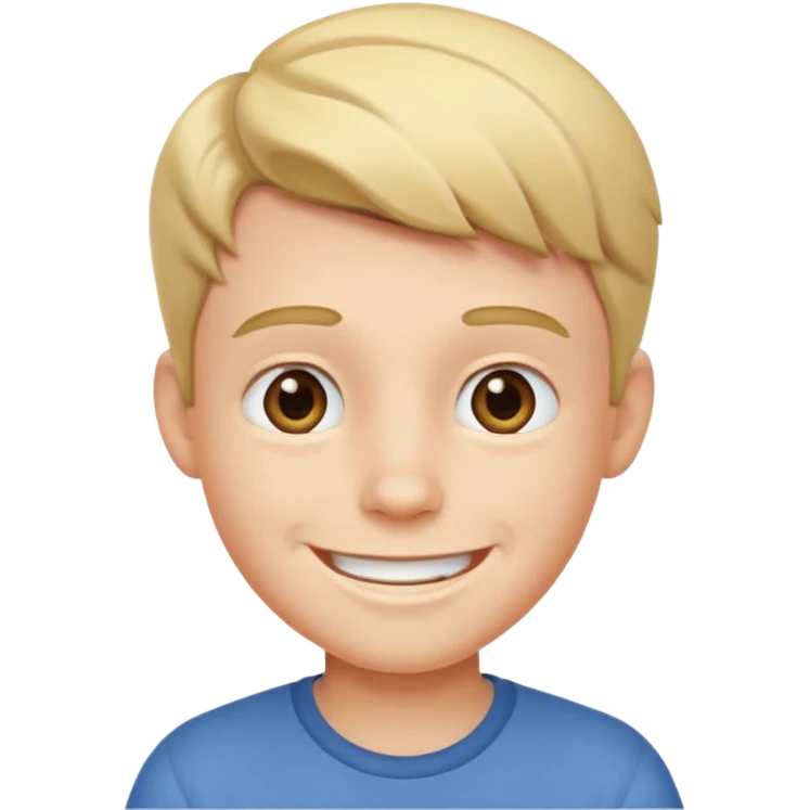 Cartoon charector boy emoji