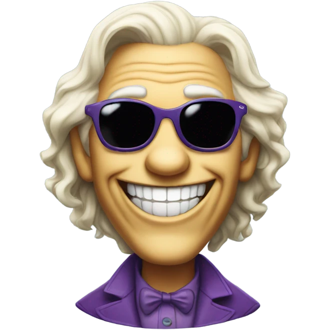 Joker wearing sunglasses  emoji