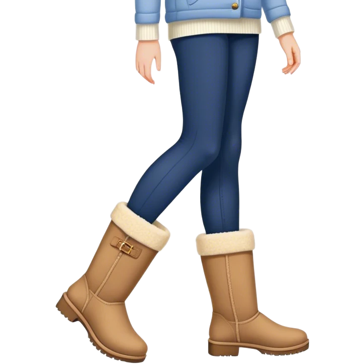 Preppy uggs emoji