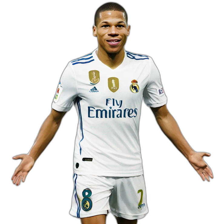 Mbappé in réal Madrid  emoji