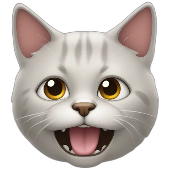 Mewing emoji