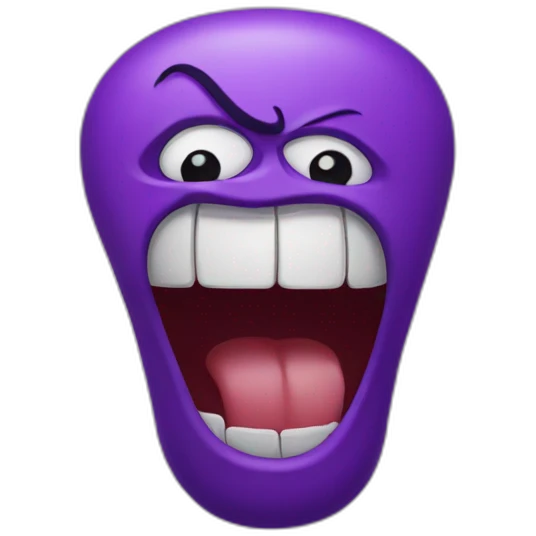 Grimace-shake emoji