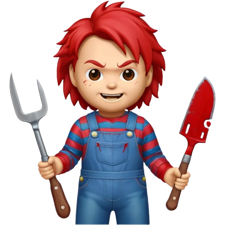 Un emojin de chuky emoji