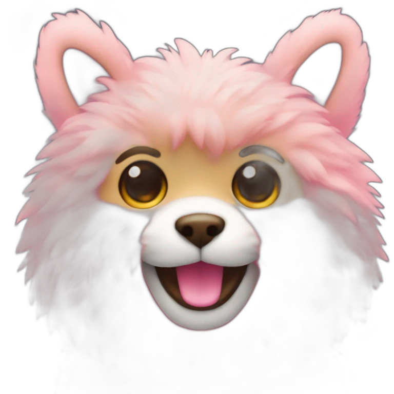 A PINK TOY WITH FUR  emoji