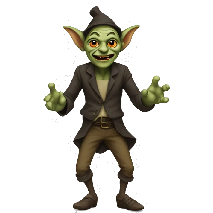Jewish goblin that is short  emoji