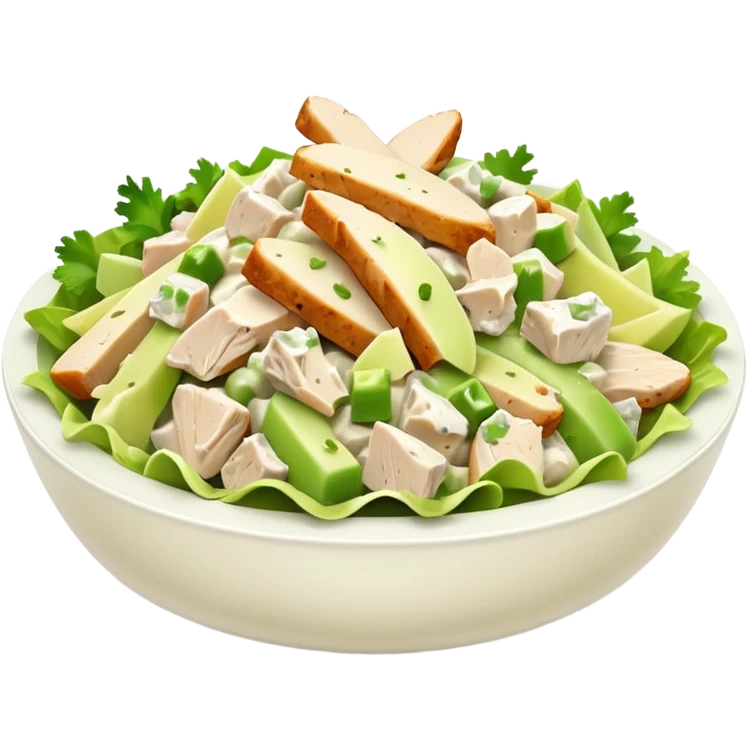 chicken salad emoji