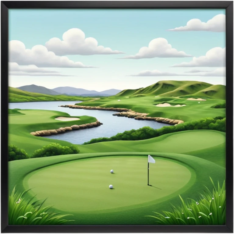 golf in scotland emoji