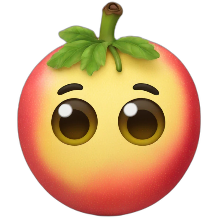 Granada fruta emoji