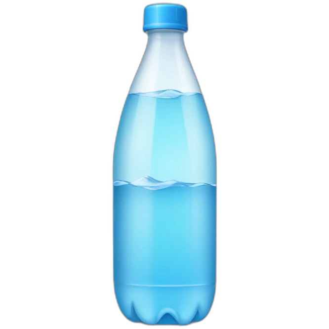 Bottle of water emoji