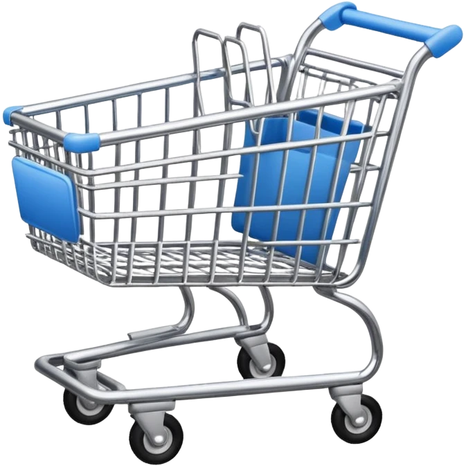 shopping cart emoji