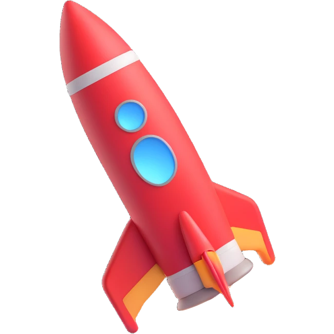 Rocket Colour full emoji