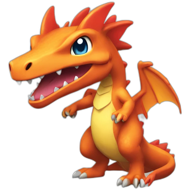 Dracaufeu Pokémon emoji