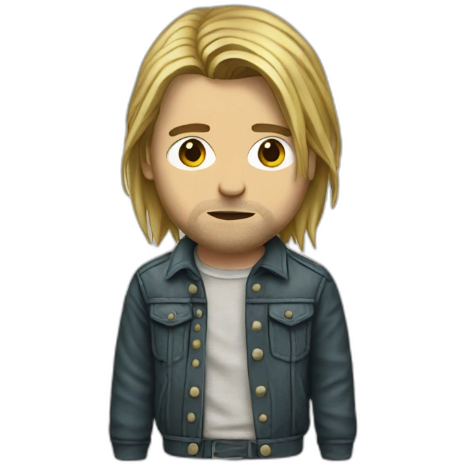 Kurt cobain  emoji